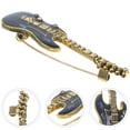 thumbnail image 3 of Broche Musicale Mode, Broche Décorative en Métal, 3 of 8