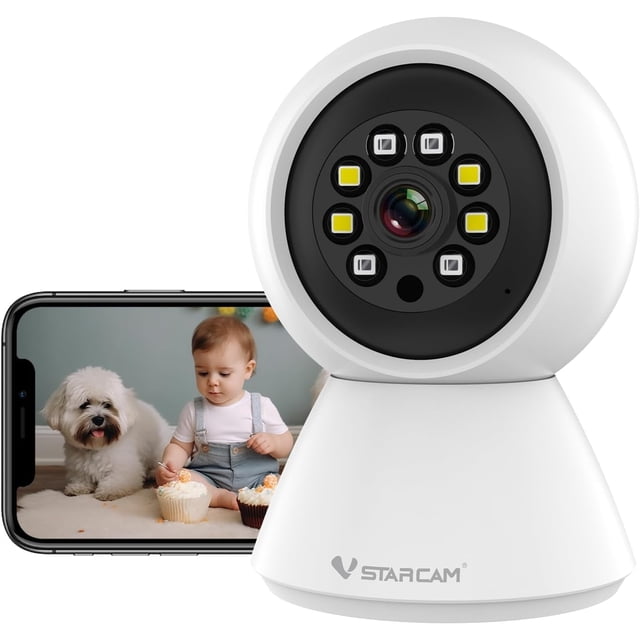 Cámara de Seguridad VSTARCAM 1080P Zoom 5X Pan-Tilt 360°