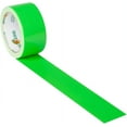 thumbnail image 3 of Duck Brand 1265018_C Duck Color Duct Tape, 6-Roll, Neon Lime Green, 6 Rolls, 3 of 6