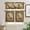 Brown, variant on Kitchen Cafe Window Tier Curtains and Valance 3 Pieces Set Farm Animal Cow Pig Chicken Print Rod Pocket Window Valances Panel Privacy Short Drapes Treatment for Bedroom Vintage Gray Wood Plank