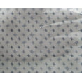 thumbnail image 4 of oneOone Georgette Viscose Medium Blue Fabric Line & Dot Small Dress Material Fabric Print Fabric by The Yard 42 Inch Wide, 4 of 4