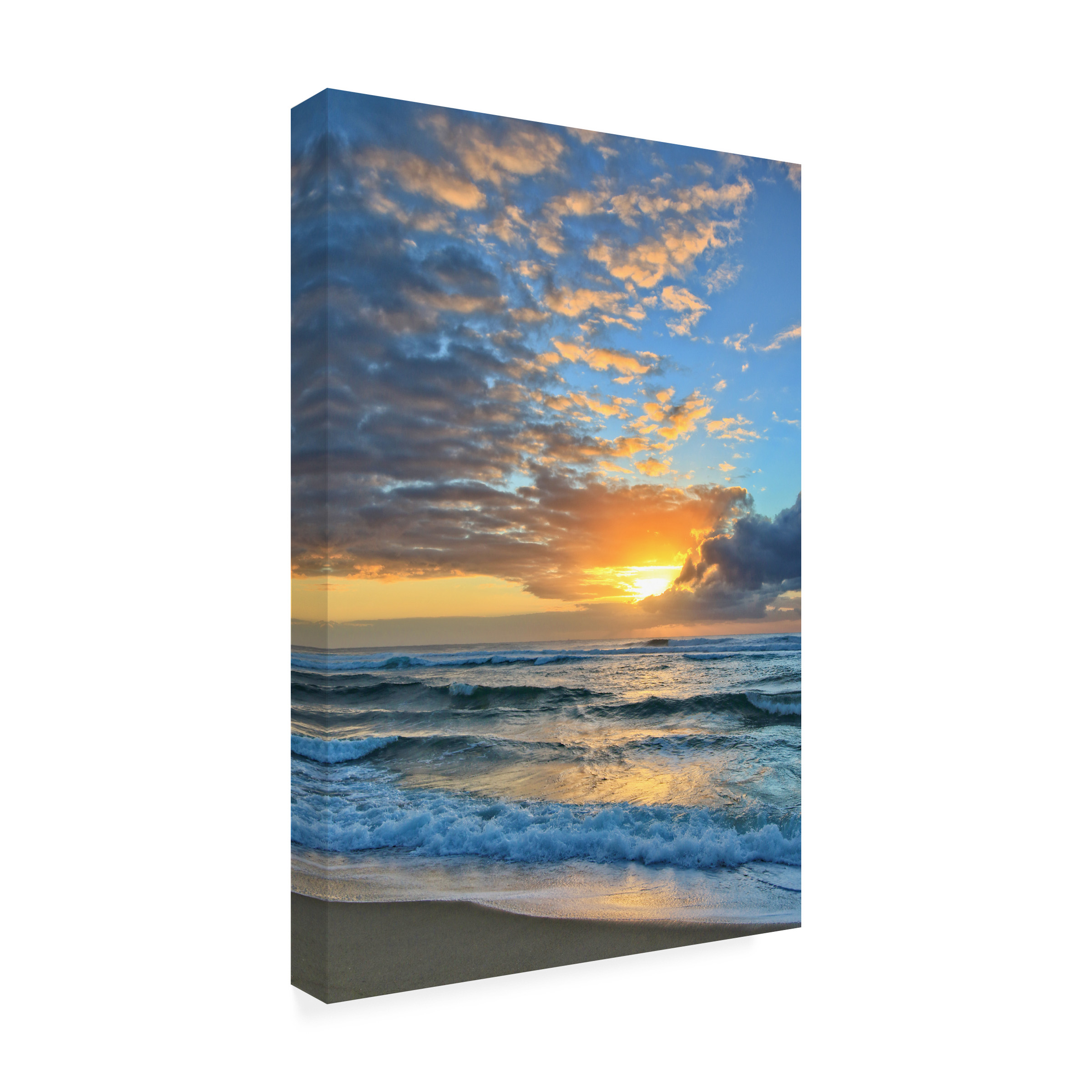 Beata Czyzowska Young 'Rise and Shine 3' Canvas Art
