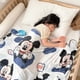 thumbnail image 2 of Manta de seda de hielo de dibujos animados para niños, edredón de sofá, siesta de oficina, Kawaii, Disney, Stitch, Winnie, Mickey, Verano, 2 of 4
