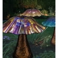 thumbnail image 2 of Solar Toadstool Stake - Purple/Yellow - 11"X11"X13.75", 2 of 5