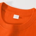 thumbnail image 6 of NIEWTR Boys Shirt Short Sleeve T-Shirt Crew Neck Casual Basic Summer Tee Tops for Kids Teen（Orange,4-5 Years), 6 of 8