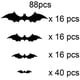 thumbnail image 1 of Price Drop 44/55/88 Pcs Halloween Bats Decorations, 3D Scary Bats For Wall Decor Multi-Size Bats Halloween Indoor Decor Home Window Decoration Set, 1 of 6