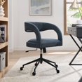 thumbnail image 1 of Modway Pinnacle Upholstered Office Chair, Slate Blue, 1 of 10