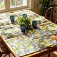 thumbnail image 4 of 20Pcs Lemon Napkins Blue Yellow Disposable Paper Citrus Decorative Dinner Napkin Luncheon Napkins for Party Supplies Table Decor, 4 of 6