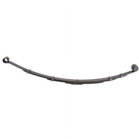 Camaro/Nova Multi-Leaf Spring for Circle Track Racing: 225 Lb. Rate, 4 Leaf Heavy Spring Type, 6.5" True Arch, 24" Front Eye to Center Pin, 30" Rear, Fits Camaro, Nova, Firebird