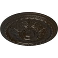 thumbnail image 3 of 28"OD x 2 3/4"P Stockport Ceiling Medallion (Fits Canopies up to 6 1/4"), Hand-Painted Stone Hearth, 3 of 6