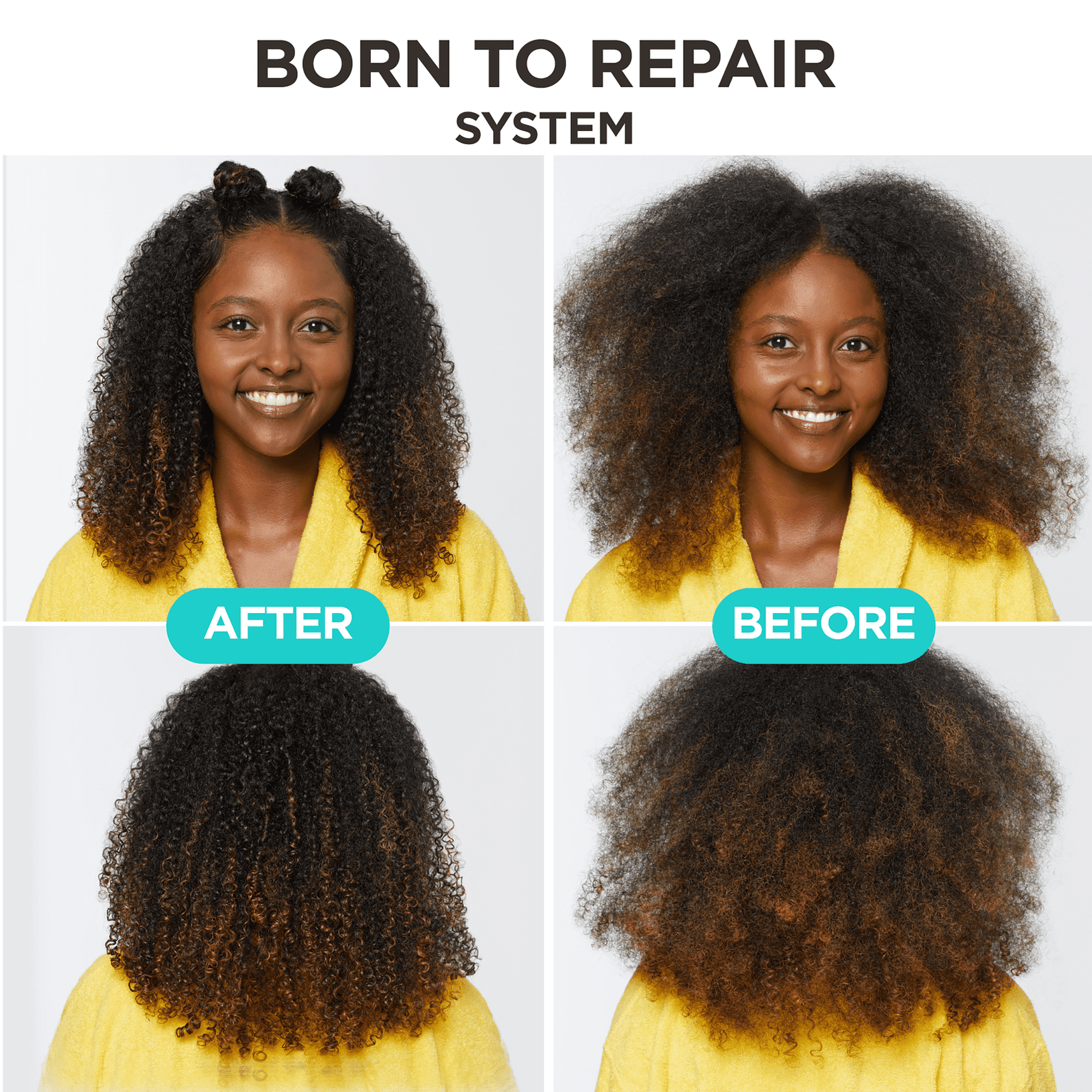 Carol's Daughter Born to Repair Reviving Nourishing Hair Oil, for Curly Hair, with Shea Butter, 4.2 fl oz