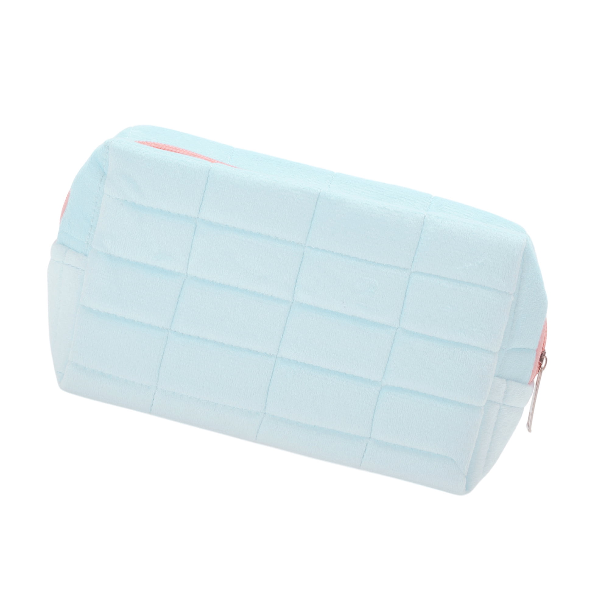 Unique Bargains 1 Pc Elegant Makeup Bag for Various Occasions Blue