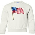 thumbnail image 2 of Inktastic American Flag Design Youth Sweatshirt, 2 of 4