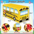thumbnail image 4 of 6Ft Back to School Bus Tablecloth Decorations: Welcome First Day of Party Table Cover Decor for Home Party Supplies, 4 of 7