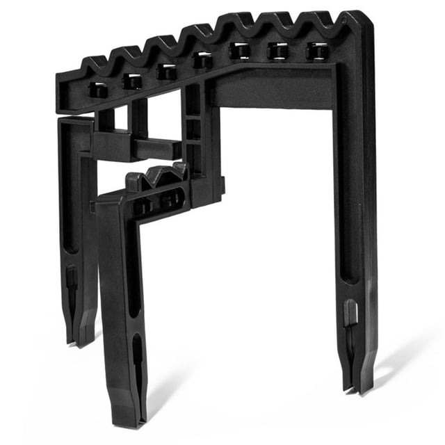 Golf Club Organizer Holds 9 Clubs Golf Club Holder Rack Adjustable Width Golf Club Display Bracket Anti-Shake for Golf Club Black