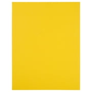 JAM Paper Full Page Labels, 8 1/2 x 11, Yellow, 10/Pack