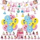 thumbnail image 5 of Disney Princess-Juego de vajilla para Decoración de cumpleaños, vasos de papel de nieve blanca, platos, mantel, globos, regalos para bebés, 5 of 5