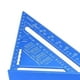 thumbnail image 5 of Triángulo multifuncional Regla Herramientas de medición Medidor de diseño Cuadrados de carpintería para proyectos de construcción Artistas aficionados 7 pulgadas Baoblaze regla triangular, 5 of 5