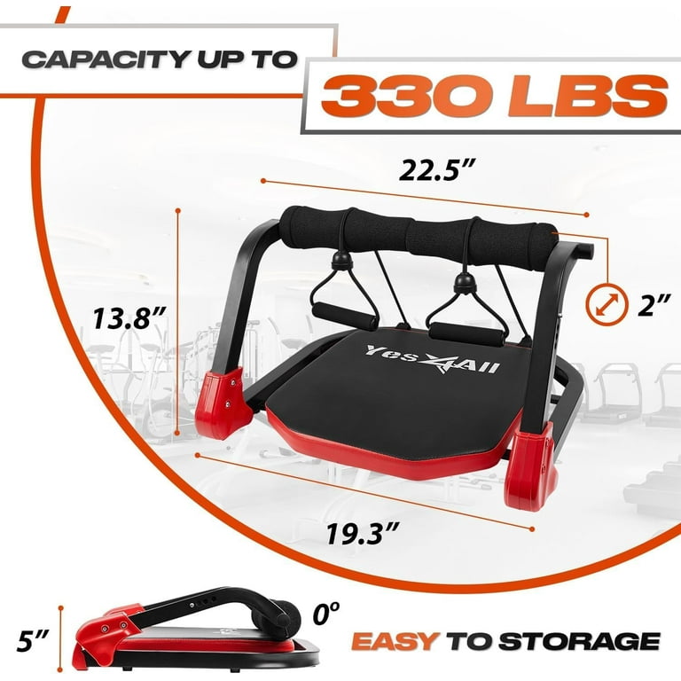 Abdominal Exercise Equipment: Compact Ab Crunch Machine