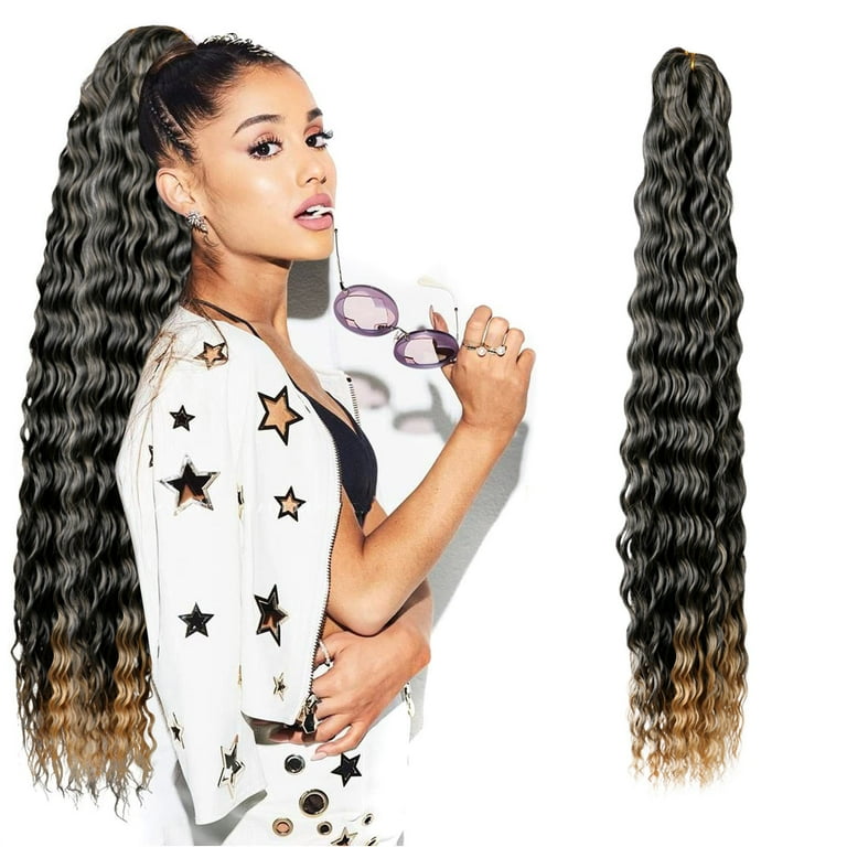 TULUDA Big Sale Wigs for Women Deep Bundles Human Hair 1 Bundles 20 inch Water Bundles Unprocessed 10A Brazilian Virgin Human Hair Wet and Wavy Bundles Double Weft Deep Curly Weave Bundles