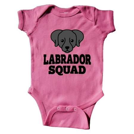 

Inktastic Dog Black Labrador Squad Gift Baby Boy or Baby Girl Bodysuit