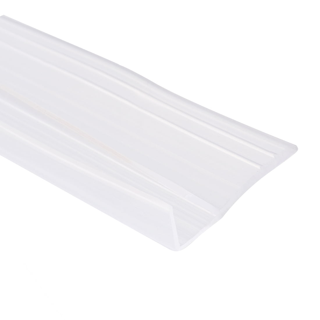Unique Bargains Shower Door Sweep - Door Bottom Side Seal Strip F-Type 3/4"x3/8"x78.74"