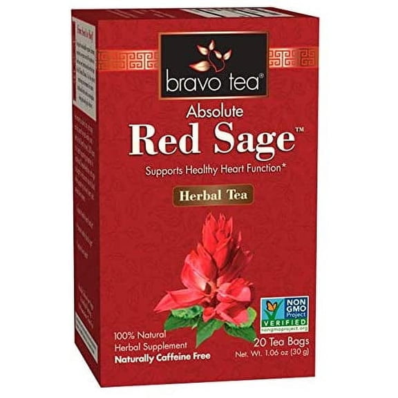 Bravo Tea Red Sage Root Tea 20 bag