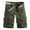 ZA1-Army Green, variant on Men's Cargo Shorts Solid Color With Pocket And Fashion Summer Leisure Overalls Pants Shorts