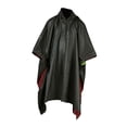 thumbnail image 1 of Impermeable, Impermeable de Emergencia con Capucha y Cordón, Funda para Lluvia, Resistente al Agua verde, 1 of 9