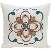 Simply Daisy 16" x 16" Kaleidoscope Too Geometric Print Outdoor Pillow