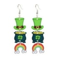 thumbnail image 1 of Pendientes de joyas de pendientes de St Pendientes acrílicos para la fiesta de Navidad del club Estilo a, 1 of 8