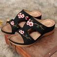 thumbnail image 6 of Fukaraa Women's Wide Width Sandals Orthopedic Slip-On Anti-Slip Summer Casual, 6 of 7