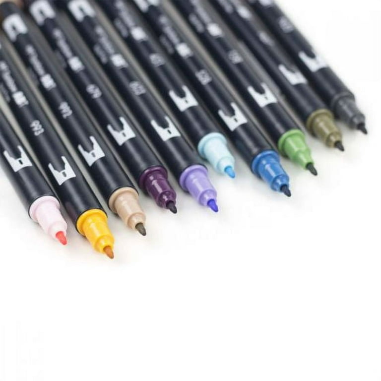 Tombow 56197 Dual Brush Pen Art Markers, Desert Flora, 10-Pack