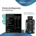 thumbnail image 2 of Magnesio Vital Botanics 200 Capsulas 500mg, 2 of 2