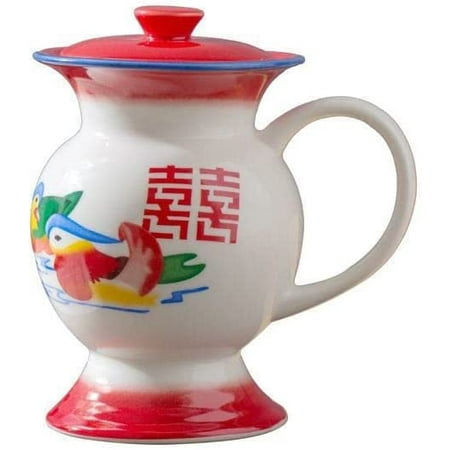 

Funny Cup Classic Spittoon Water Cup Nostalgic Old-fashioned Ceramic Cup Persona