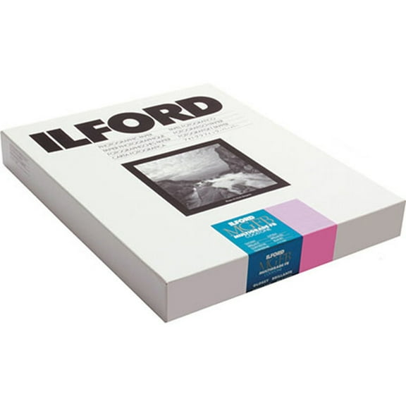Ilford Multigrade FB Cooltone Black & White Enlarging Paper 11x14", 50 Sheets, Glossy