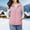 Pink, variant on Puffer Vest for Women Quilted Lapel Zip Up Warm Coat Winter Trendy Puffy Sleeveless Jacket with Pockets Pink L