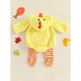 Baby Boys Girls Halloween Costume Outfits Chick Shaped Plush Long