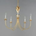 thumbnail image 5 of Maxim Paloma 2885GL Traditional Candle Chandelier Light Fixture - Gold Leaf, 5 of 5