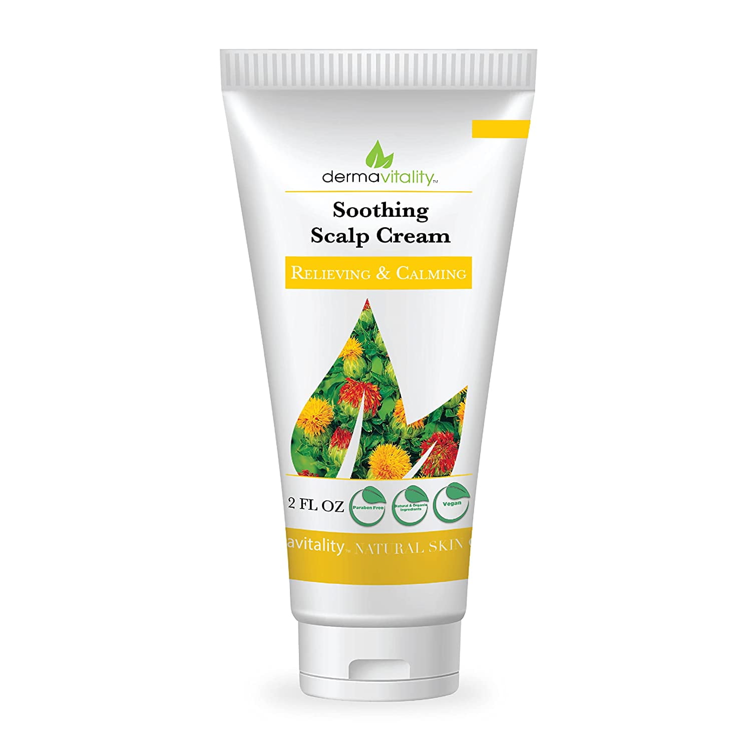 Dry Scalp Cream for Chemo Patients Unscented, Natural Organic Paraben