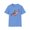 Carolina Blue, variant on Chopper Helicopter Graphic Unisex Cotton Softstyle Short Sleeve Tee 9
