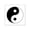 White, variant on CafePress - Yin Yang Symbol Sticker - Square Sticker 3" x 3"