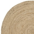thumbnail image 5 of SAFAVIEH Natural Fiber Cebrail Braided Jute Area Rug, Natural, 4' x 4' Round, 5 of 6