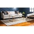 thumbnail image 2 of Unique Loom 3115803 5 x 8 ft. Philadelphia Trellis Rectangular Rug, Beige, 2 of 2