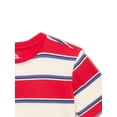 thumbnail image 3 of Wonder Nation Boys Stripe Tee with Short Sleeves, Sizes 4-18 & Husky, 3 of 4