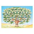 thumbnail image 1 of Family Tree Picture Frame, Family Tree Chart Diy Gift Family Tree Diagram Handwritten To in Family Historys Canvas, Gift for Family, 1 of 5