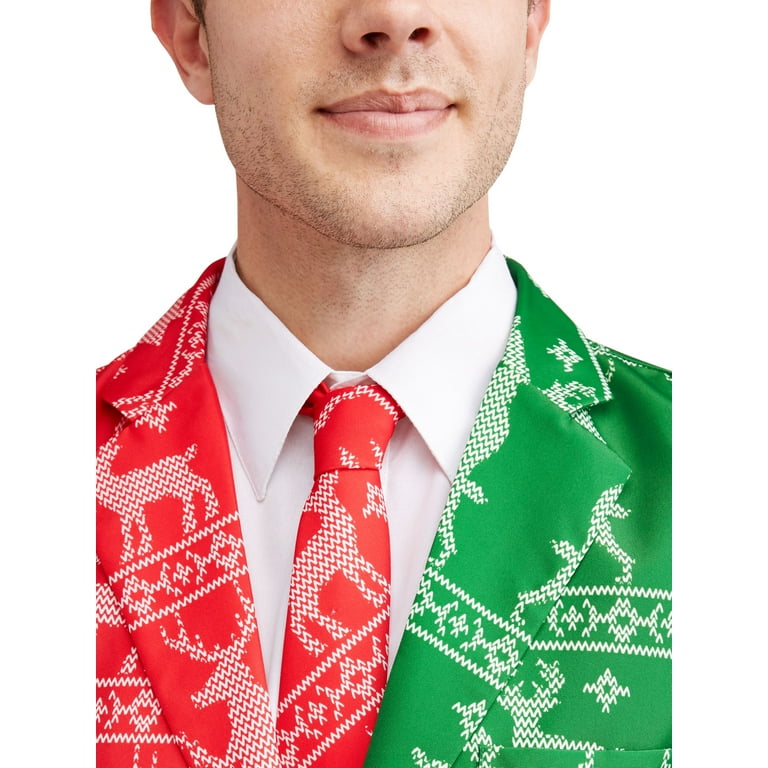 Walmart christmas suit clearance jacket and tie