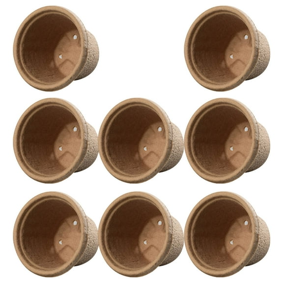 Vikakiooze 2022 Home Decor Clearance Nursery Pots Pulp Peat Pot Plant Cup Tray Flowers Potted Plant -Grow