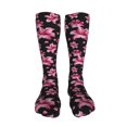 thumbnail image 5 of KLL Lilies Flowers Print Cool Socks Men's Women's Crew Socks Funny Crazy Novelty Stockings, 5 of 8