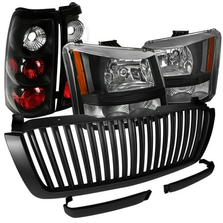 spec d tuning for 2003 2005 chevy silverado 1pc black 2005 chevy silverado lights flicker